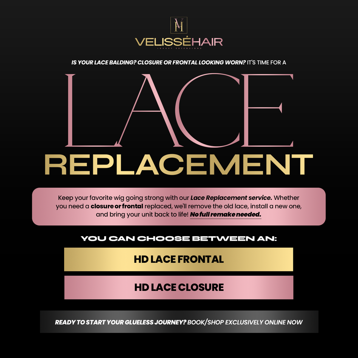 Lace Replacement